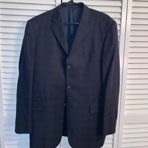 Burberry London Blazer Suit Jacket Size 42R